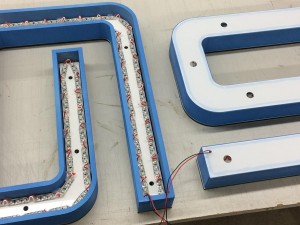 LED Halo Channel Letters 100% Built at LCI