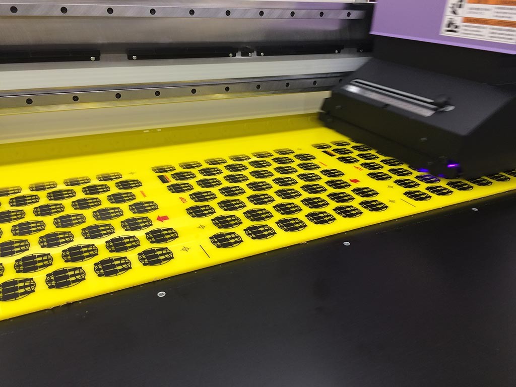 flatbed uv prints on acrylic