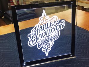 Custom Super Bright Laser Engraved Acrylic LED Sign Panels