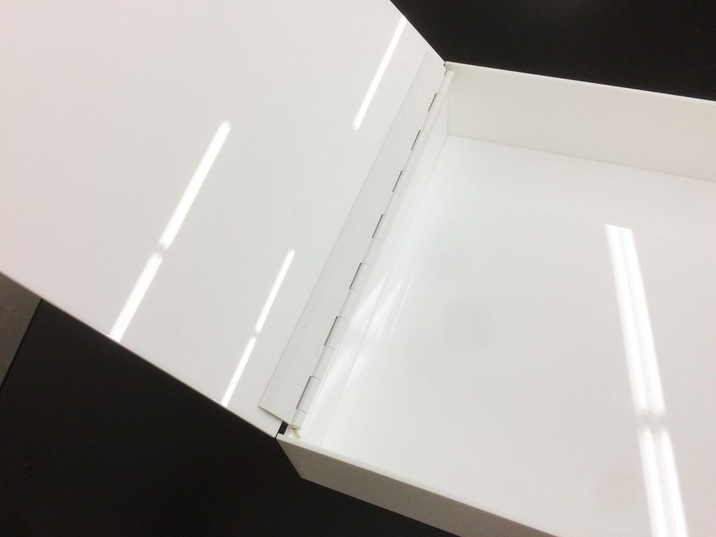 Direct Print Laser Cut Acrylic Box with Gradient Fills