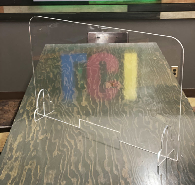Plexiglass Shield Sneeze Guards for Retail Locations